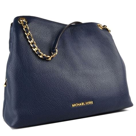 michael kors ellis lg tote leather navy blue|Best 25+ Deals for Michael Kors Navy Blue Tote .